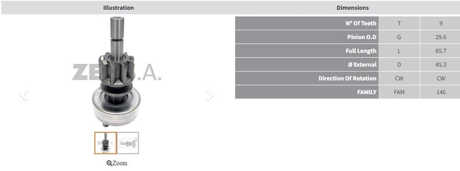 9 DIS TOYOTA COROLLA 1.8 16V-2.0 | OEM:1006212005-F000C61002-280110T310