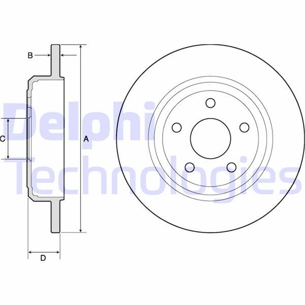 FREN DİSK ARKA JEEP GRAND CHEROKEE IV 13> | OEM:52124763AB-52124763AC-52124763AD