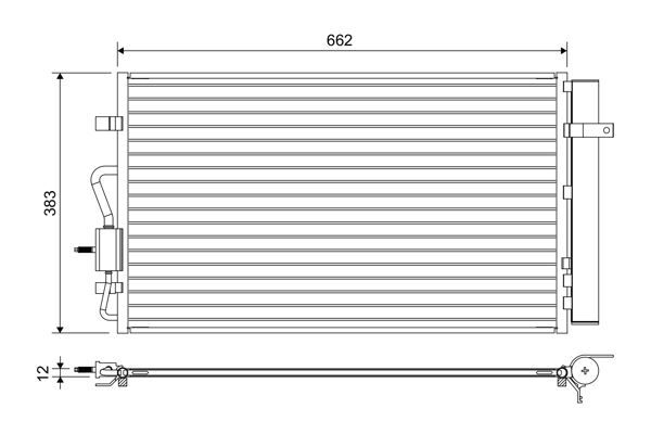 KONDENSER OPEL AMPERA-E | OEM:42465904-42623510