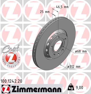 ÖN FREN AYNASI PASSAT 1.6-1.9TDI-2.0-1.8T 00/5.05 A4 01>A6 97SUPERB 02>EXEO 09> 312x25x10DLxHAVALI x 986479057-DF4262S | OEM:4B0615301A-4B0615301C-8E0615301R