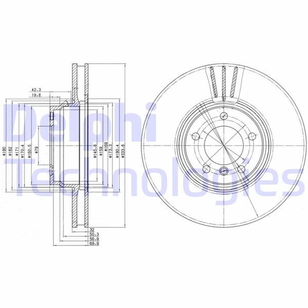 FREN DİSKİ TEKLİ PAKET . DELİKLİ ÖN BMW 750. Z8 08/1994 > 07/2003 | OEM:34111161372-34111164973-34111165072