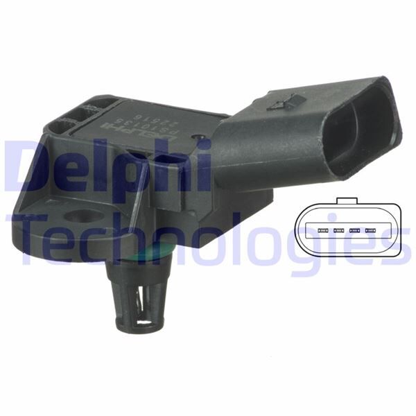 MAP SENSÖRÜ - AUDI A3. A4. A5. A6. A7. A8. Q5. Q7/ SEAT ALTEA. CORDOBA. IBİZA. LEON/ SKODA FABİA. OC