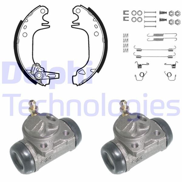 FREN PABUÇ KİTİ ARKA PEUGEOT 309 / RENAULT 11. 9 07/82>07/89