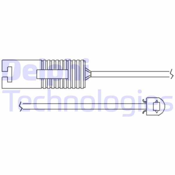 FREN İKAZ KABLOSU ARKA BMW 316. 318. 320. 323. 325. 328 04/91>