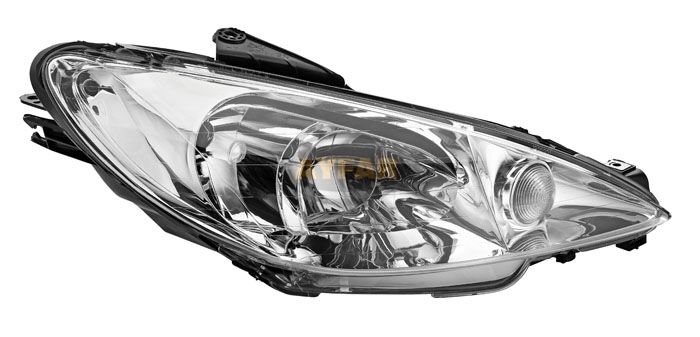 FAR SİNYAL SOL ŞEFFAF P206 03-10 ELEKTRİKLİ H7 H7 | OEM:6204.S9