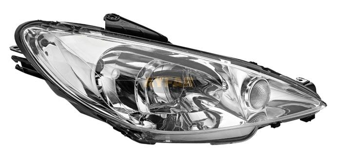 FAR SİNYAL SOL ŞEFFAF P206 03-10 ELEKTRİKLİ H7 H7 | OEM:6204.S9