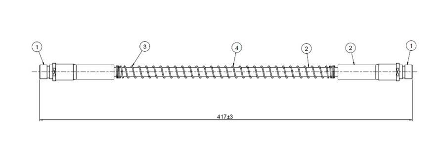 FREN HORTUMU ön Discovery 89-98 | OEM:ANR1765