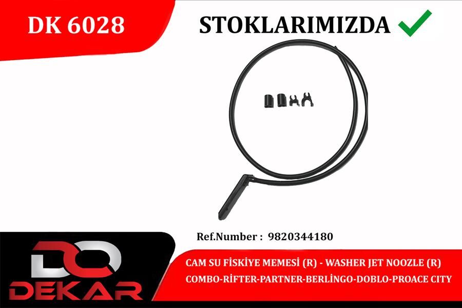 CAM SU FISKIYE MEMESI SAG COMBO-RIFTER-PARTNER-BERLINGO-DOBLO-PROACE CITY | OEM:9820344180