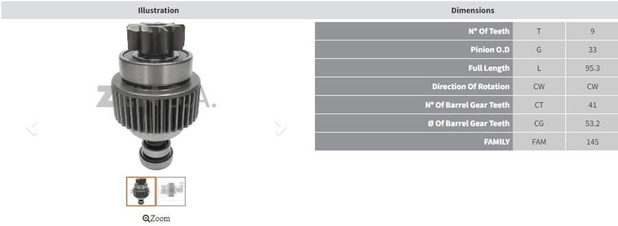 9 DIS ISUZU NPR-NKR | OEM:UMD-5504-137277-213025005-894435563