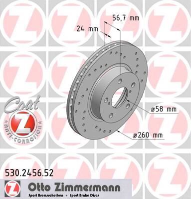 ÖN FREN DİSKİ HAVA KANALLI - DELİKLİ SUBARU IMPREZA 1.5L EL15 GD GH 07-12 / 1.6L EJ16 GC GD 98-09 260 çap x 5 bijon - Adet disk fiyatıdır | OEM:26300AE090-26300AE091-26300SA001