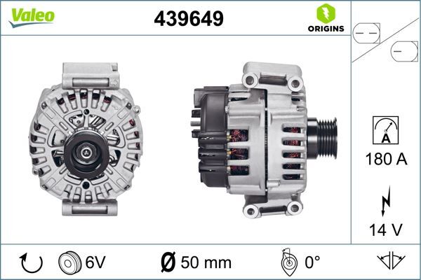 ALTERNATÖR MERCEDES SLK ML GL FG18S016 | OEM:131543502-A0131543502-A2721540802
