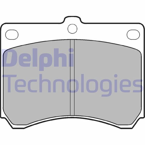 FREN BALATASI ÖN MAZDA 323. MX3 01/89>10/98