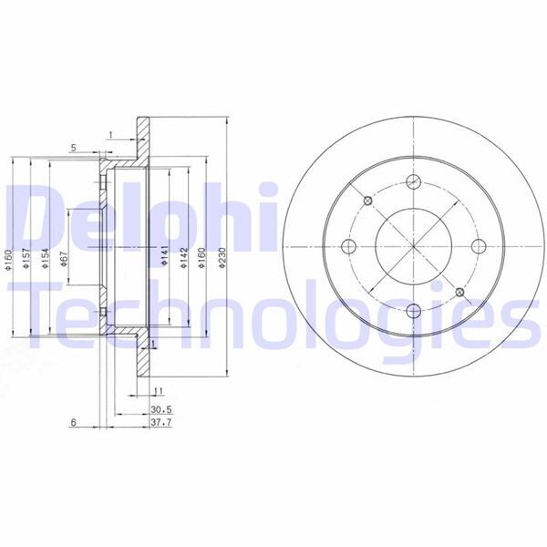 FREN DİSKİ ÇİFTLİ PAKET . DELİKSİZ ÖN HYUNDAI ATOS. ATOS PRIME. ATOZ 05/1998 > 12/1998 | OEM:5171202000