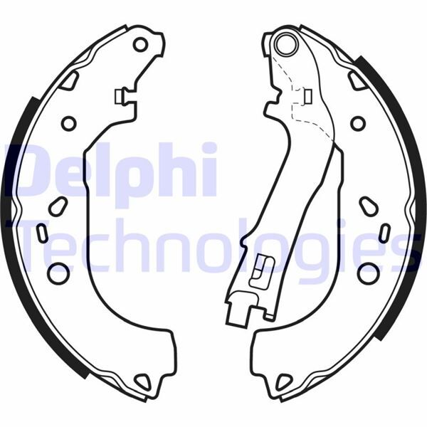 FREN BALATASI ARKA PABUÇ FIAT DOBLO 01> ALBEA 03> | OEM:77362756-77363513-77363946