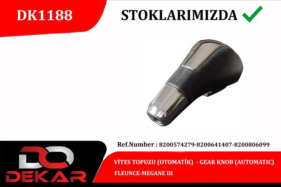VİTES TOPUZU OTOMATİK FLEUNCE-MEGANE III | OEM:8200574279-8200641407