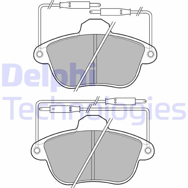 FREN BALATASI ÖN PEUGEOT 605 03/91>