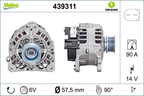 ALTERNATÖR VAG ALTERNATÖR BİNEK | OEM:06A903026-06A903023-028903028D