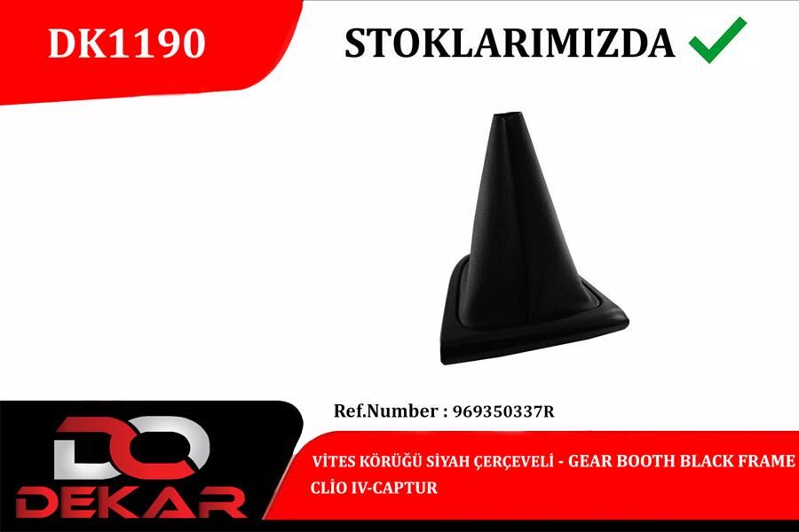 VİTES KÖRÜĞÜ SİYAH ÇERÇEVELİ CLİO IV-CAPTUR | OEM:969350337R