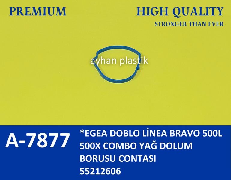 YAĞ DOLUM BORUSU CONTASI EGEA DOBLO LİNEA BRAVO 500L 500X COMBO | OEM:55212606