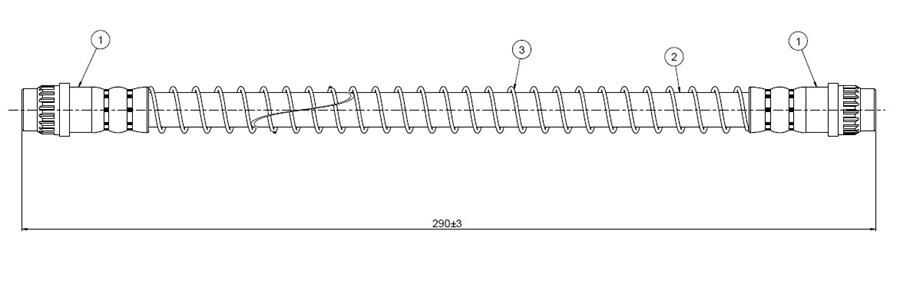 FREN HORTUMU arka Clio 90- | OEM:7704003922