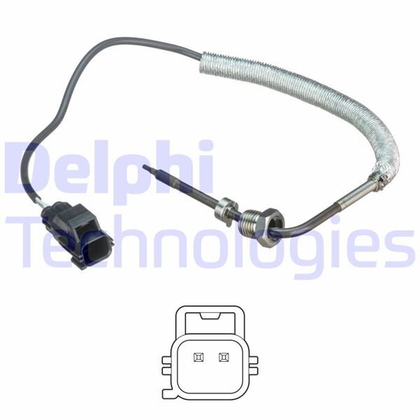 EGZOZ SICAKLIK SENSÖRÜ VOLVO C70 06>14 S40 06>14 S80 06<14 V50 06> V70-XC60-XC70 D3-D4-D5 2.4D | OEM:30713642-31293032-31370465-31431047