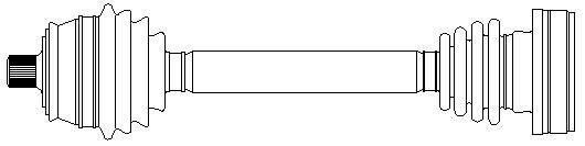 x AKS ÖN SAĞ GOLF V 1.6 FSI-A3 03-08 | OEM:1K0407272KC-1K0407272HB
