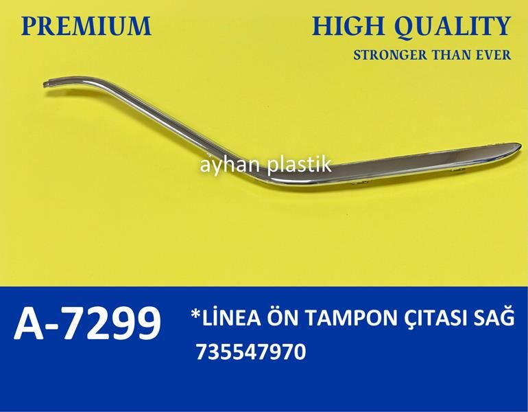 ÖN TAMPON ÇITASI SAĞ LINEA | OEM:735547970