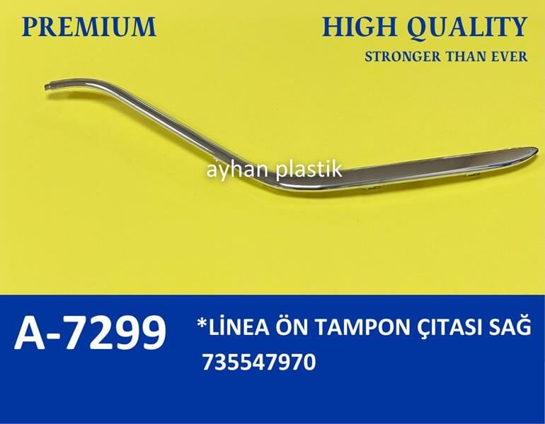 ÖN TAMPON ÇITASI SAĞ LINEA | OEM:735547970