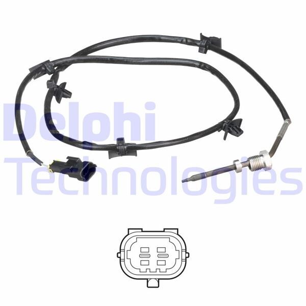 EGZOZ GAZI SICAKLIK SENSÖRÜ 2.KISIM OPEL MOKKA CHEVROLET TRAX 12> 1.7 TD A17DTS 4X2 RTA9000-EE185 | OEM:55580026-1247484