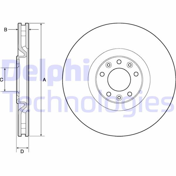 FREN DİSKİ ÇİFTLİ PAKET - BOYALI. DELİKLİ ÖN PEUGEOT RCZ 03/2010 > | OEM:4249.F9