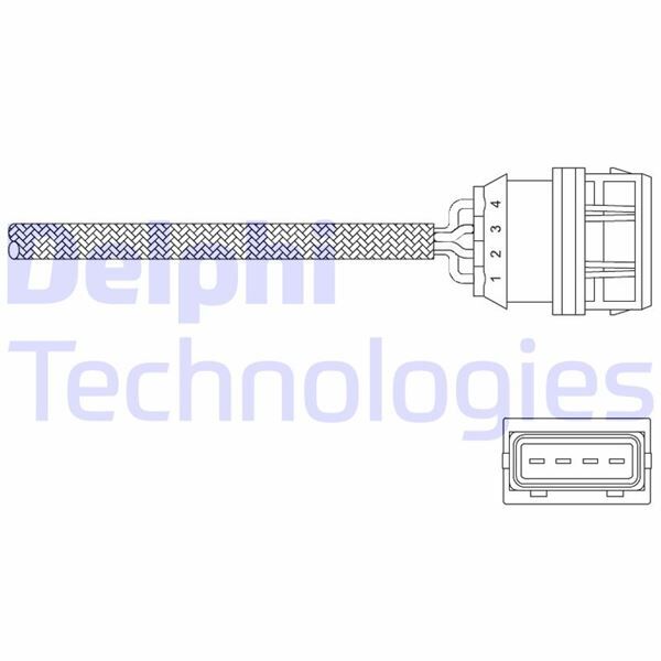 OKSİJEN SENSÖR ÖN OTA4F-5C2 VOLVO S40 1.9T4 2.0T 97-00 V40 1.9T4 2.0T 97-00 1039MM | OEM:30617337