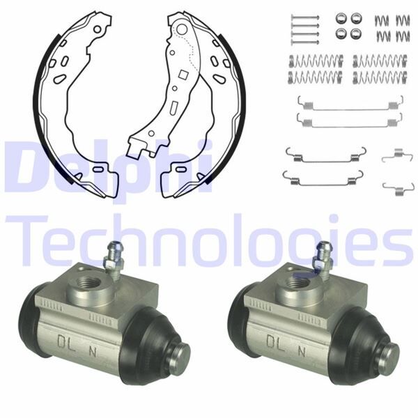 FREN PABUÇ KİTİ CITROEN C3-C4 CACTUS-C-ELYSEE-PEUGEOT 208-301 03/2012> | OEM:1613191680