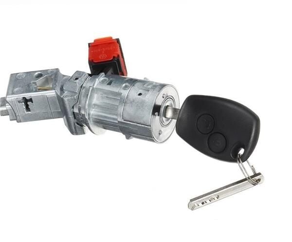 KONTAK - ANAHTARLI DEMİR GÖVDE CLIO III-KNG II-III Y.M ALARIM DÜĞMELİ ANAHTAR 2007- | OEM:7701208784