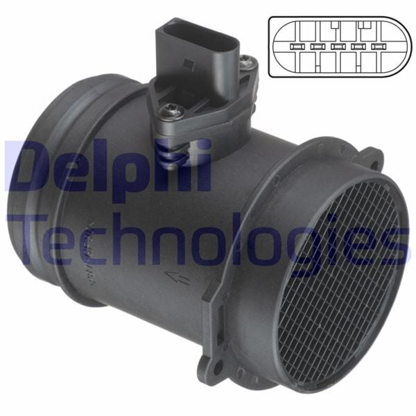 MAF SENSÖRÜ A6-A8-ALLROAD-S6 10/1998 > 12/2011 | OEM:077133471J-077133471JX