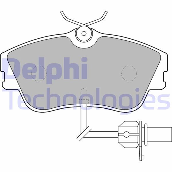 ÖN BALATA FİŞLİ VW TRANSPORTER T4 90-03 CARAVELLA 90-03 | OEM:7D0698151B-7D0698151G