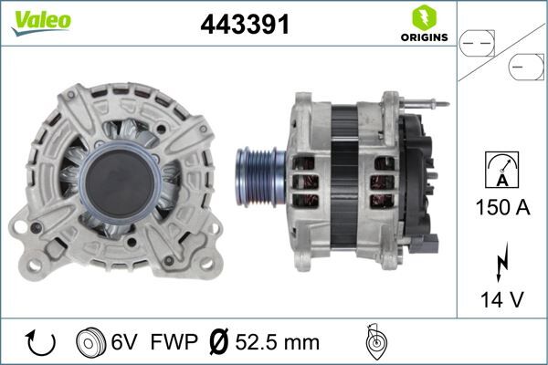 ALTERNATÖR VW GROUP | OEM:F000BL08M7-F000BL08M8-04L903024T
