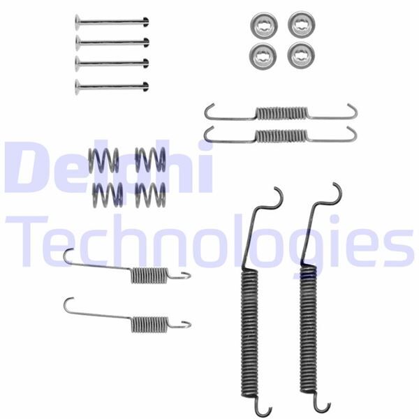 FREN PABUÇ MONTAJ TAKIMI ARKA PEUGEOT 206 05/02>