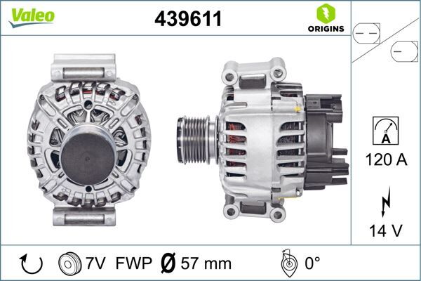 ALTERNATÖR MERCEDES C-CLASSE | OEM:2711541402-A2711541402