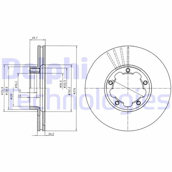 FREN DİSKİ ÇİFTLİ PAKET . DELİKLİ ÖN NISSAN CABSTAR E 06/2001 > | OEM:402069X200