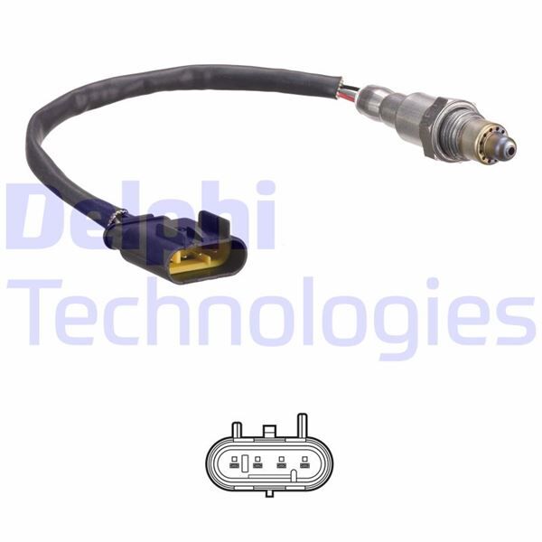 OKSİJEN SENSÖRÜ KATALİZÖR GİRİŞ FIAT DOBLO 10> EGEA 16> 500L 1.4 356SXA1B | OEM:46347517-55241995-K0055241995