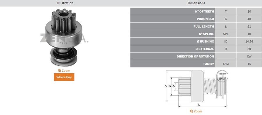 10 DIS VOLVO-YAVUZ INTER 1800 TAM FREZE | OEM:UMD-5920-2006209495-2006209532
