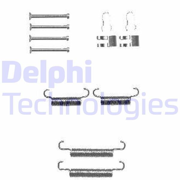 FREN PABUÇ MONTAJ TAKIMI ARKA IVECO DAİLY. DAİLY II 96>05/04