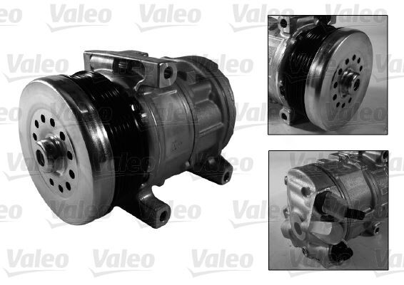KLIMA KOMPRESÖRÜ FIAT DOBLO 10> FIORINO 08> GRANDE PUNTO 05>15 LINEA 07> PUNTO EVO 09>14 ALFA MITO 09>18 OPEL COMBO 12> 1.2 / 1.4 12V 5 KANAL 110MM | OEM:50541342-55194880-71789105