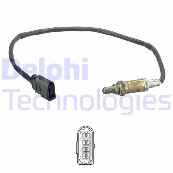 Ön OKSİJEN SENSÖRÜ AUDI-SEAT-SKODA-VWAUDI A3-SEAT Alhambra.Arosa.Leon.Toledo-SKODA Octavia-VW Bora.G | OEM:036906265A-036906265B-036906265E