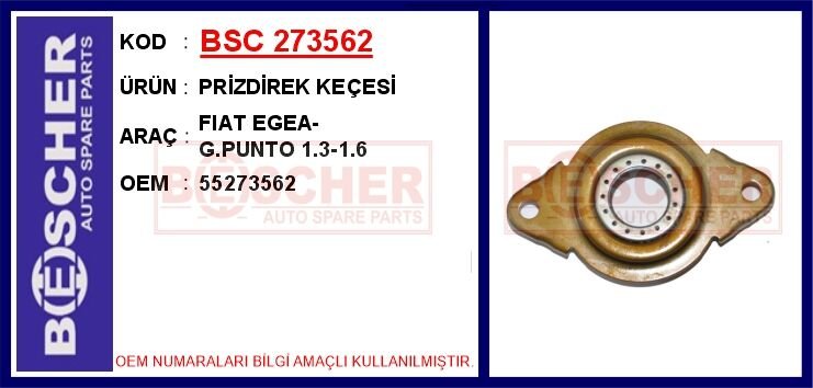 PRİZDİREK KEÇESİ FIAT EGEA-G.PUNTO 1.3-1.6 | OEM:55273562