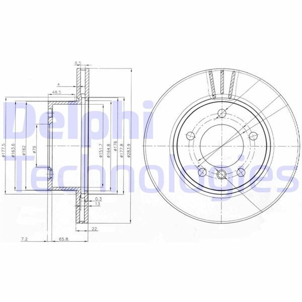 FREN DISKI ON BMW E81 E87 F20 F21 F22 F23 | OEM:34116792215