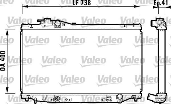 RADYATÖR TOYOTA SUPRA | OEM:1640046320-16400-46320