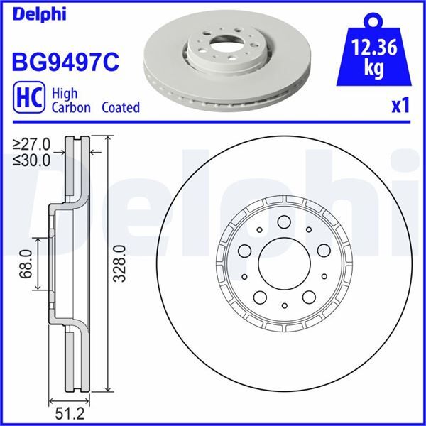 ÖN FREN DISK AYNA XC90 I 09> | OEM:31262489-31400893