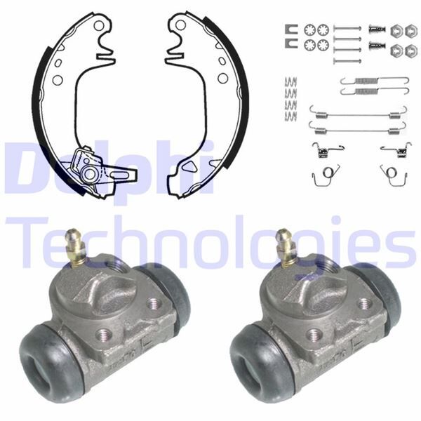 FREN PABUÇ KİTİ ARKA PEUGEOT 309 / RENAULT 11. 5. 9 10/81>07/89