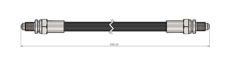 FREN HORTUMU arka Fiesta 1.6 XR 2i. RS turbo 91- | OEM:6714710